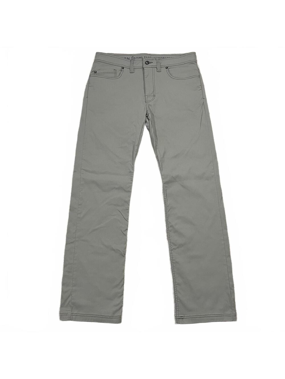 Prana Mens Brion Stretch Pants Khaki Pants 32x30